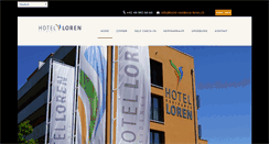 Desktop Screenshot of hotel-residence-loren.ch